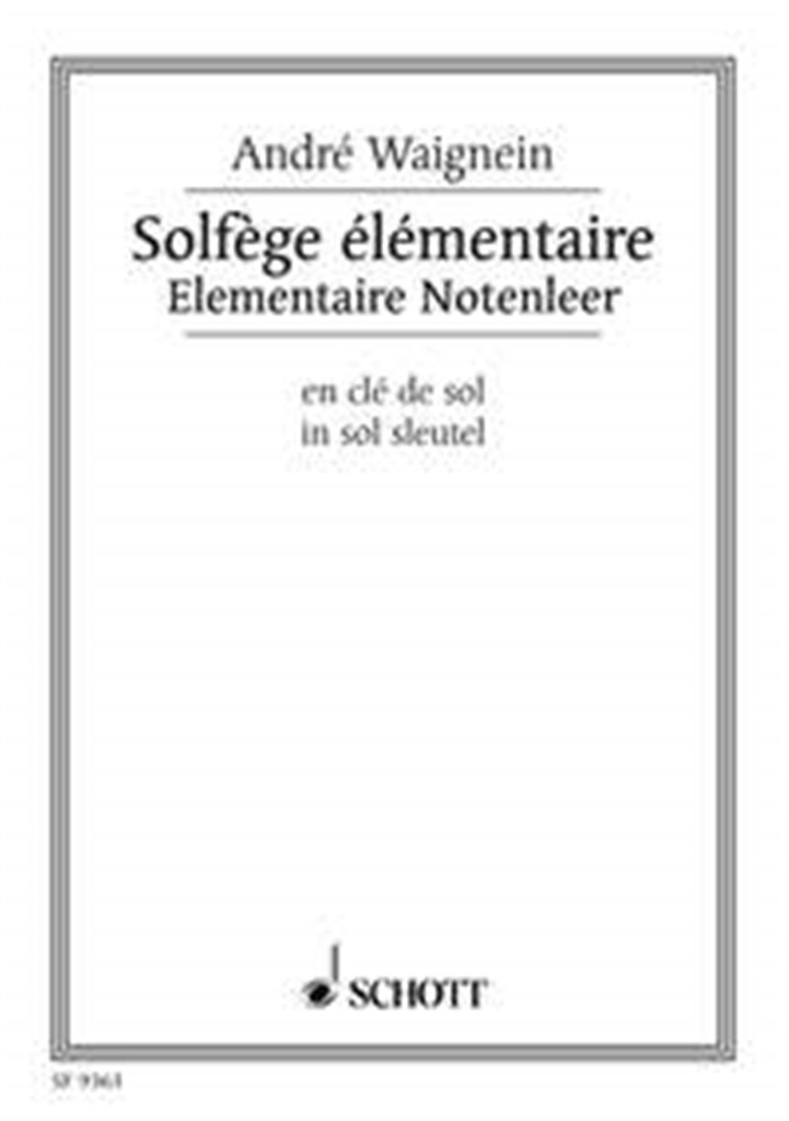 Solfège élémentaire